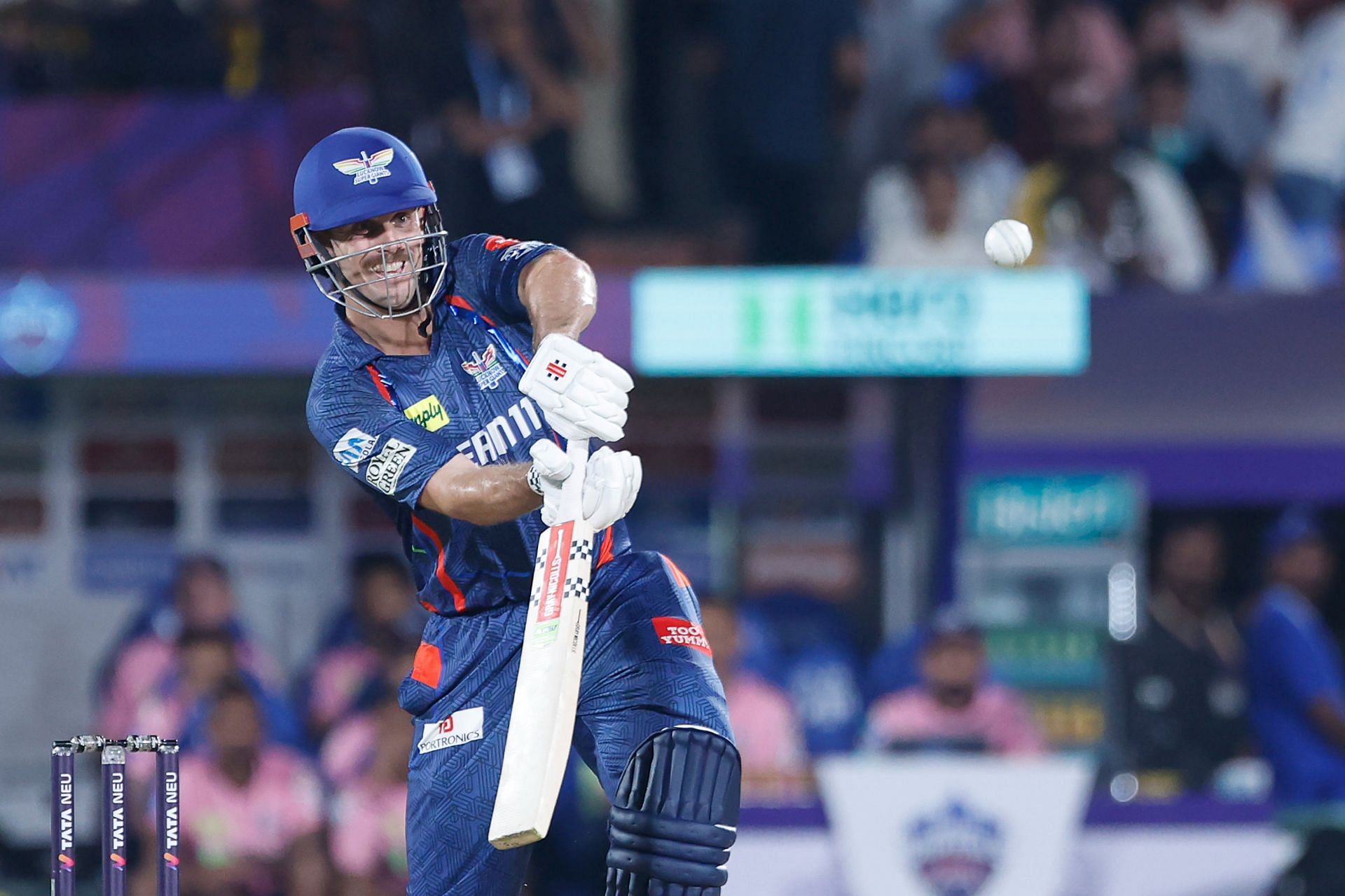 Mitchell Marsh has already scored a half-century. (Credits: IPL X)